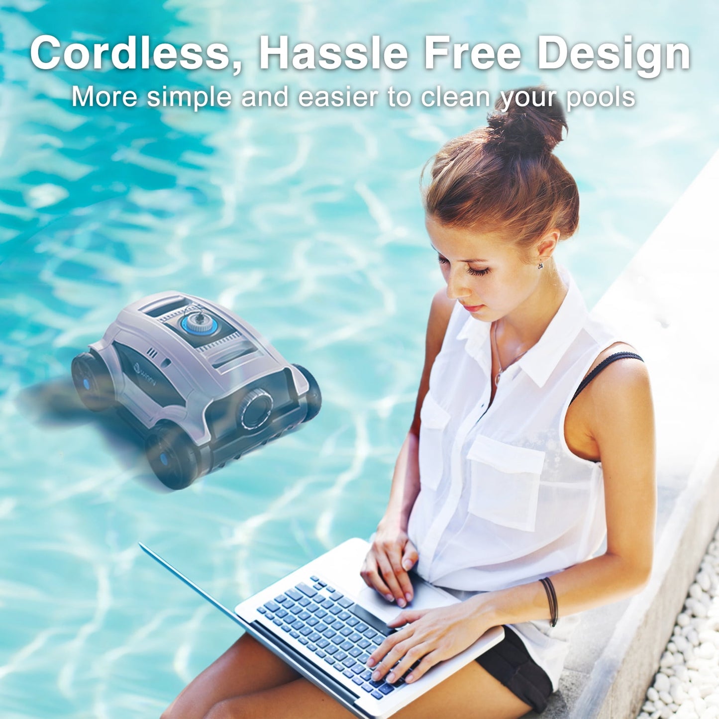 Winny Cordless Robotic Pool Cleaner